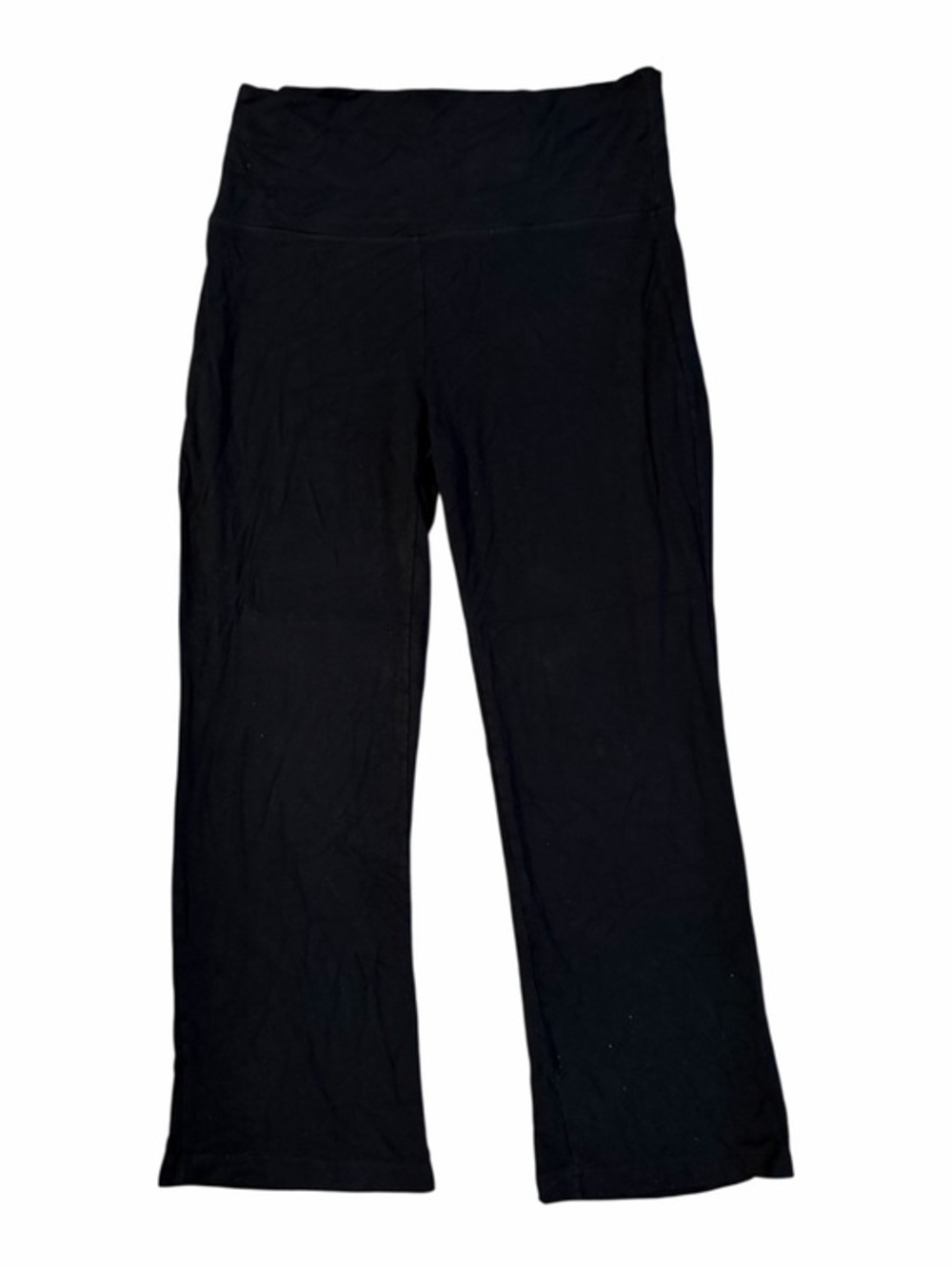 Soft Surroundings Black Wide-Leg Yoga Pants